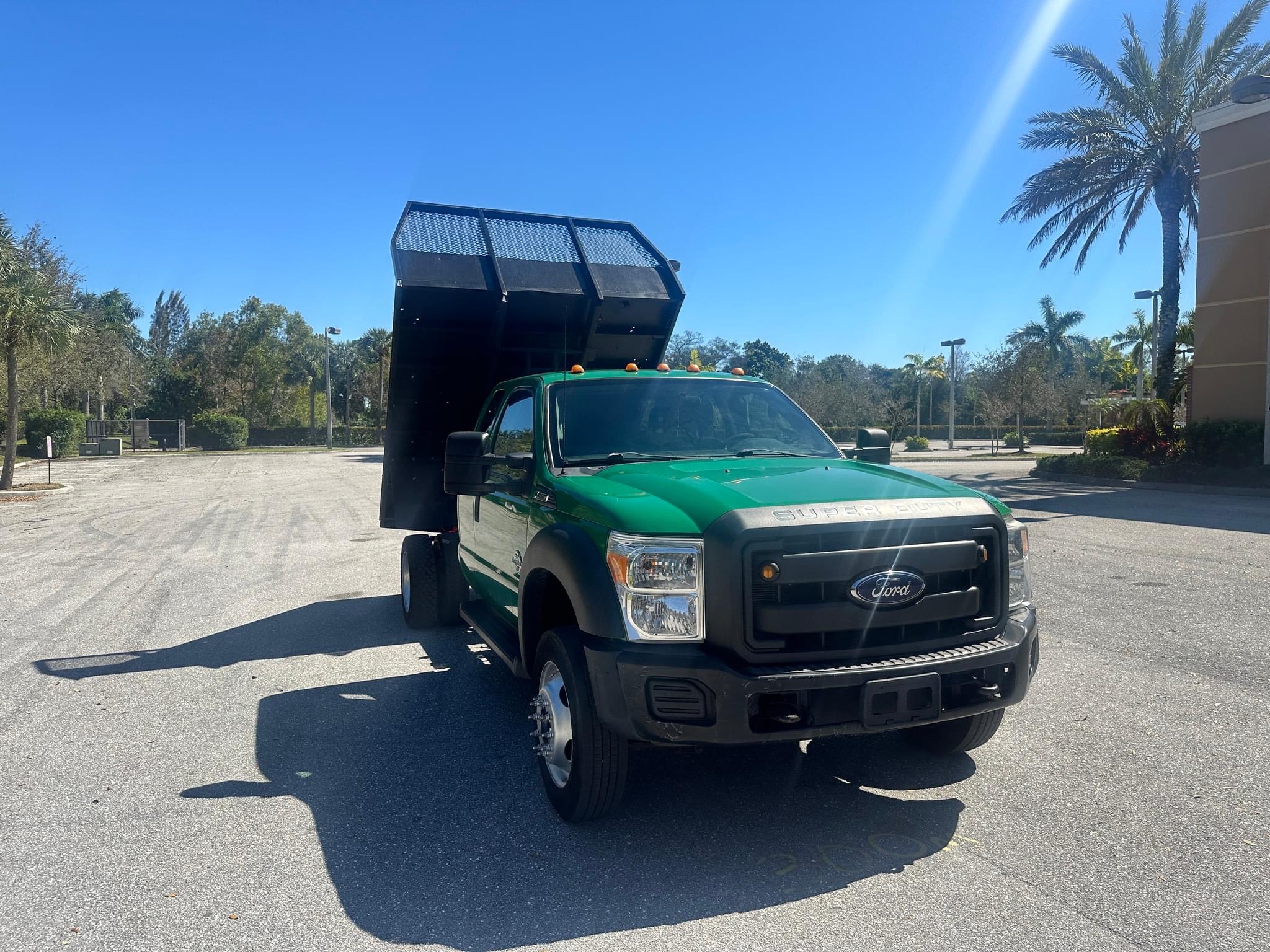 Available now 2013 Ford F-550 Extended Cab Flatbed Dump Truck in West Palm Beach FL, 33411