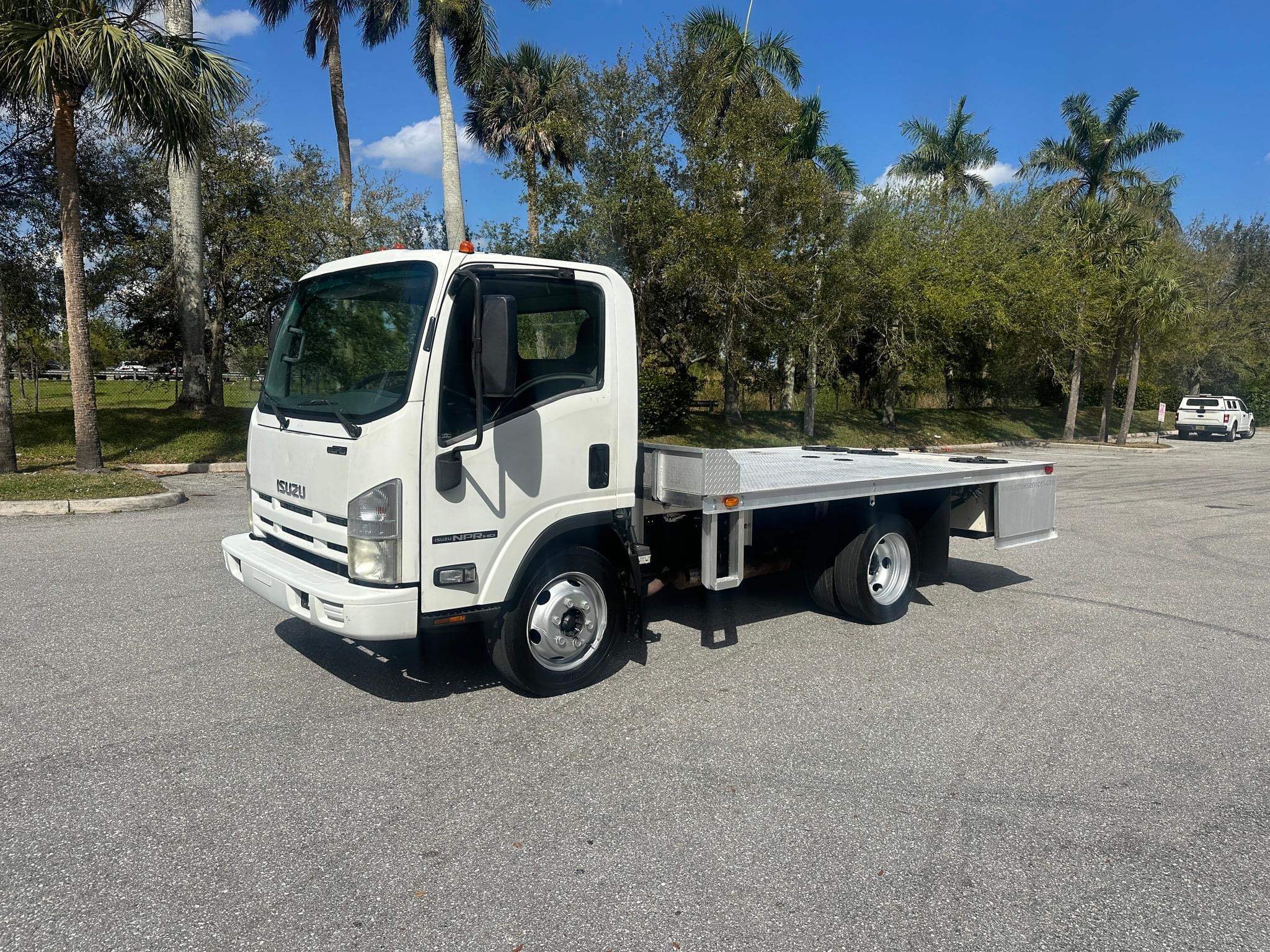 Available now 2012 Isuzu NPR Aluminum Flatbed in West Palm Beach FL, 33411